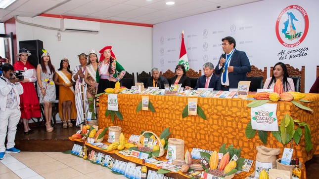Exitoso Lanzamiento Del ECOCACAO VRAEM 2023 En Ayacucho