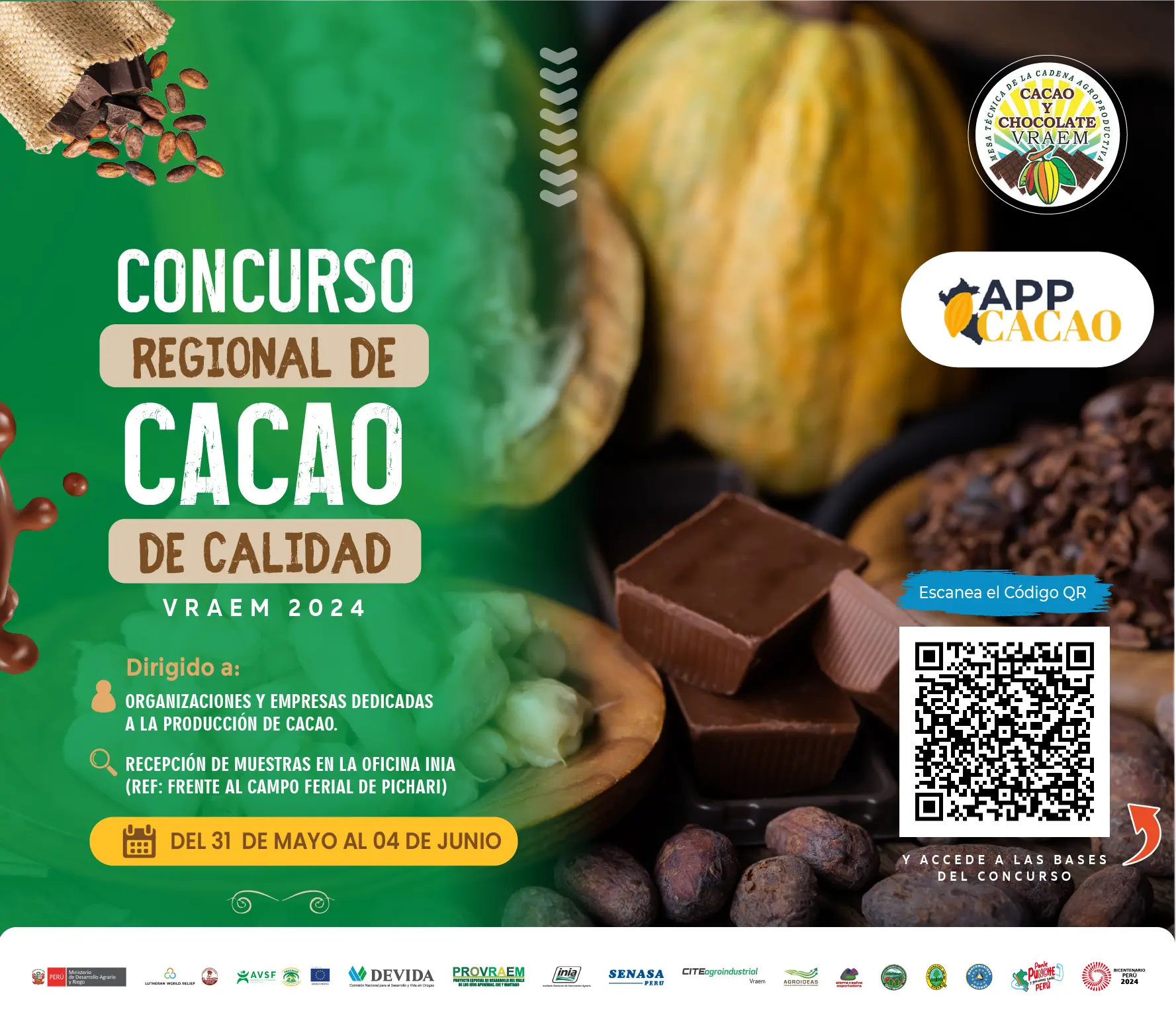 Concurso de cacao de calidad